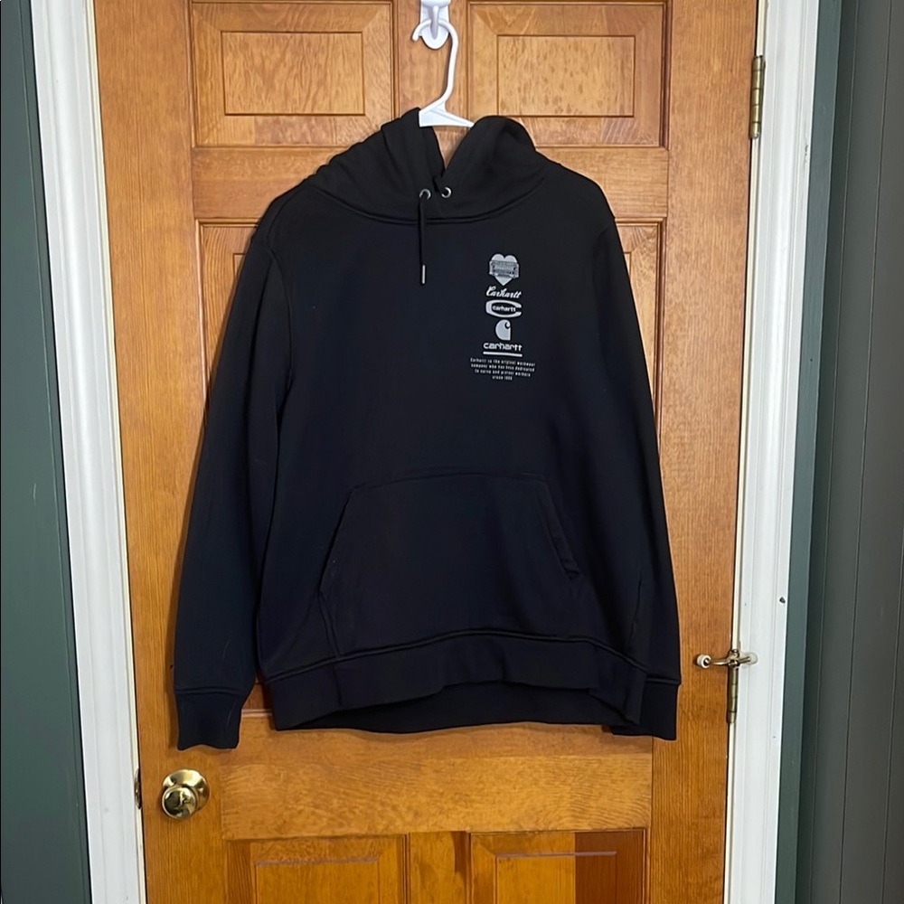 Carhartt Black Hoodie Classic Sweatshirt
